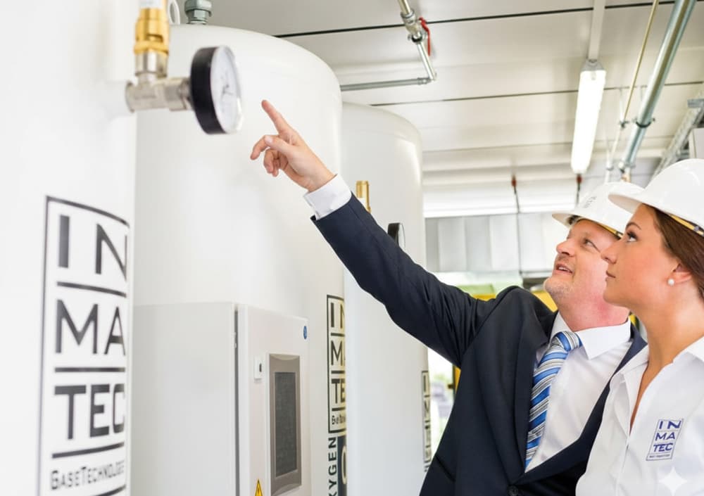 BOGE vereint mit Inmatec, mit einer Kombination aus Gas und Druckluft