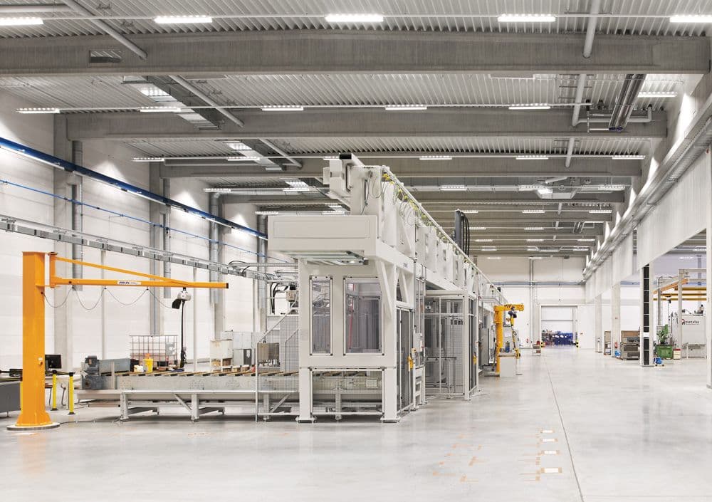 BOGE Großenhain Fertingungsstraße für Schraubenkompressoren