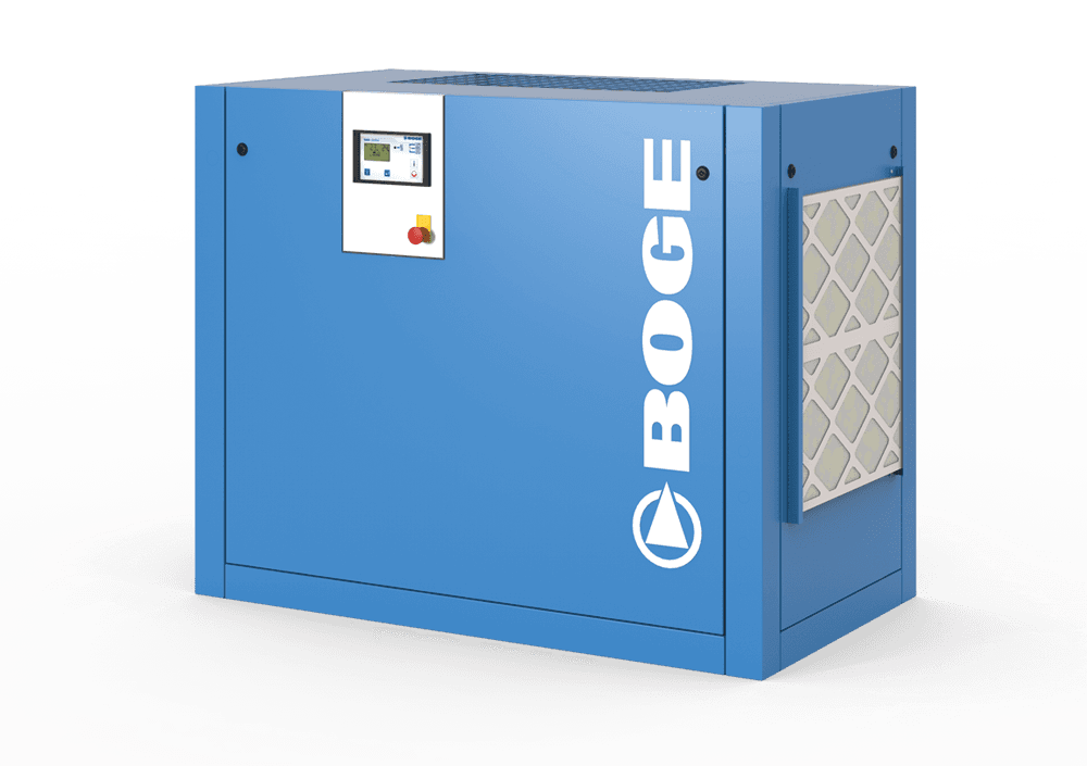 BOGE oelgeschmierter Schraubenkompressor C-2 Baureihe bis 22 kW