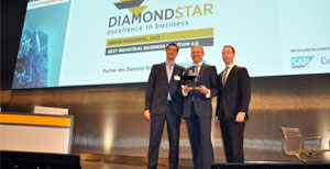 BOGE wint Diamond Star voor 'Best Industrial Business Solution 4.0'
