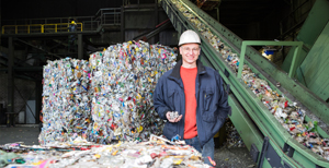 Imagen de Alunova Recycling GmbH, cliente de BOGE Compresores en Alemania