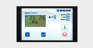 Image Of BOGE Compressors Base Control Dashboard System