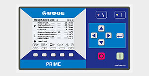 Image du tableau de commande Prime de BOGE Compresseurs