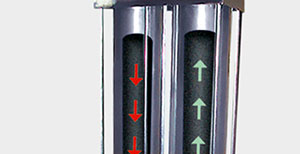 Imagen del indicador de pureza de BOGE Compresores
